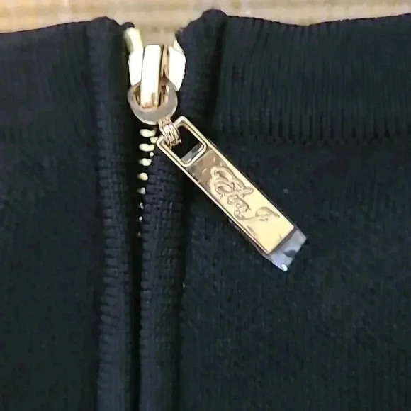 NWOT Gorgeous Eliza  J Cutaway Knit Tank Top Luxe - Black - Size XS - Picture 4 of 8